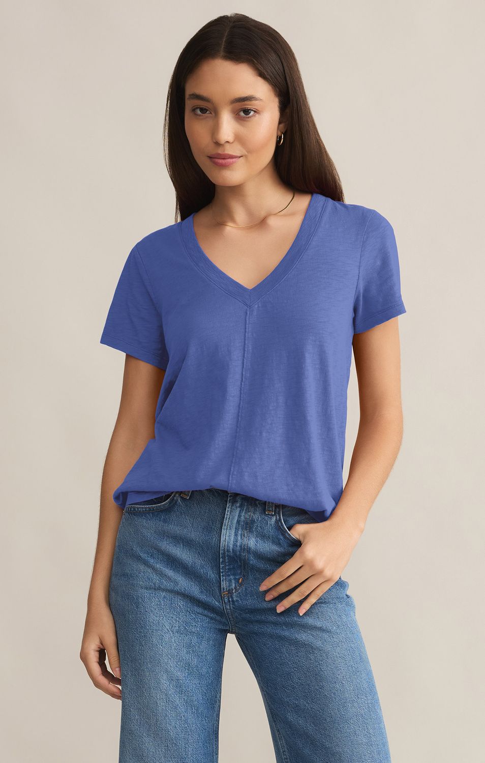 Asher V Neck Tee