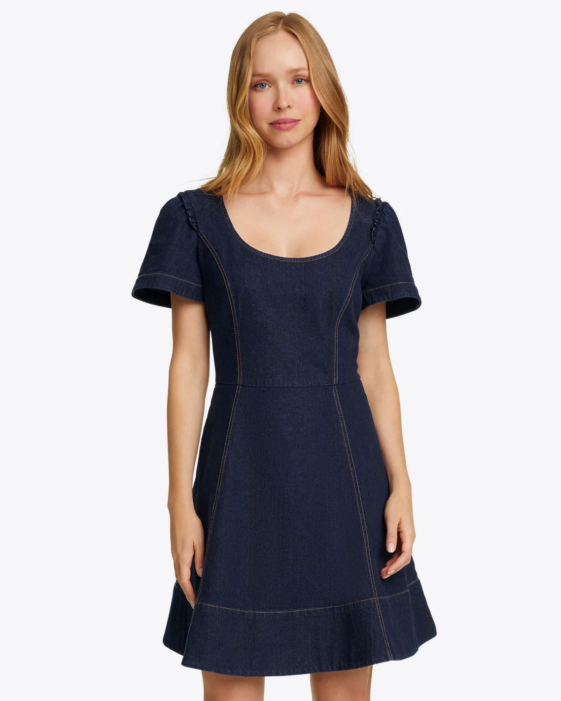 Faith Denim Mini Dress