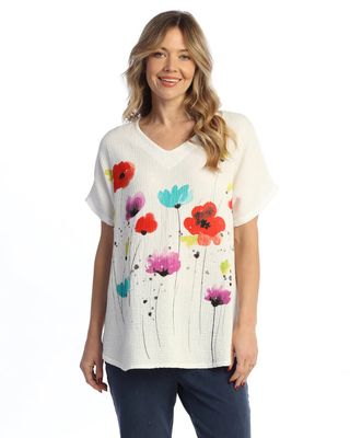Joyful Mineral Gauze Top M104