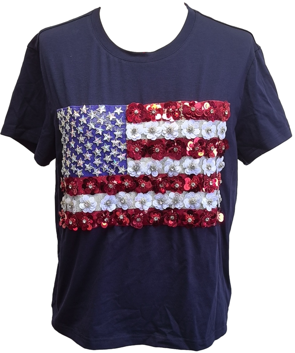 American Flag Tee