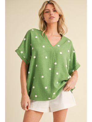 Polka Dot Top