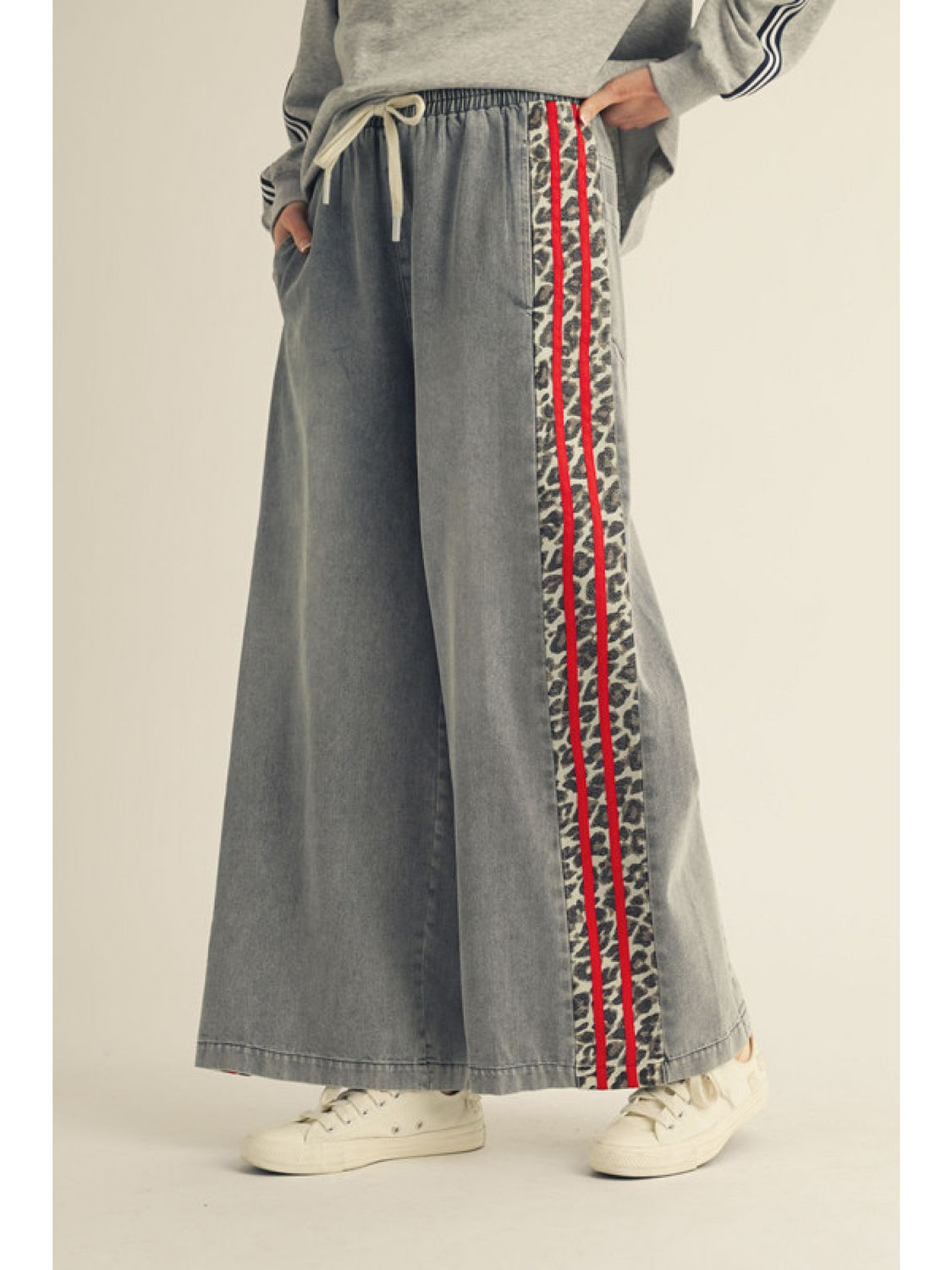 Wide Leg Casual Pant