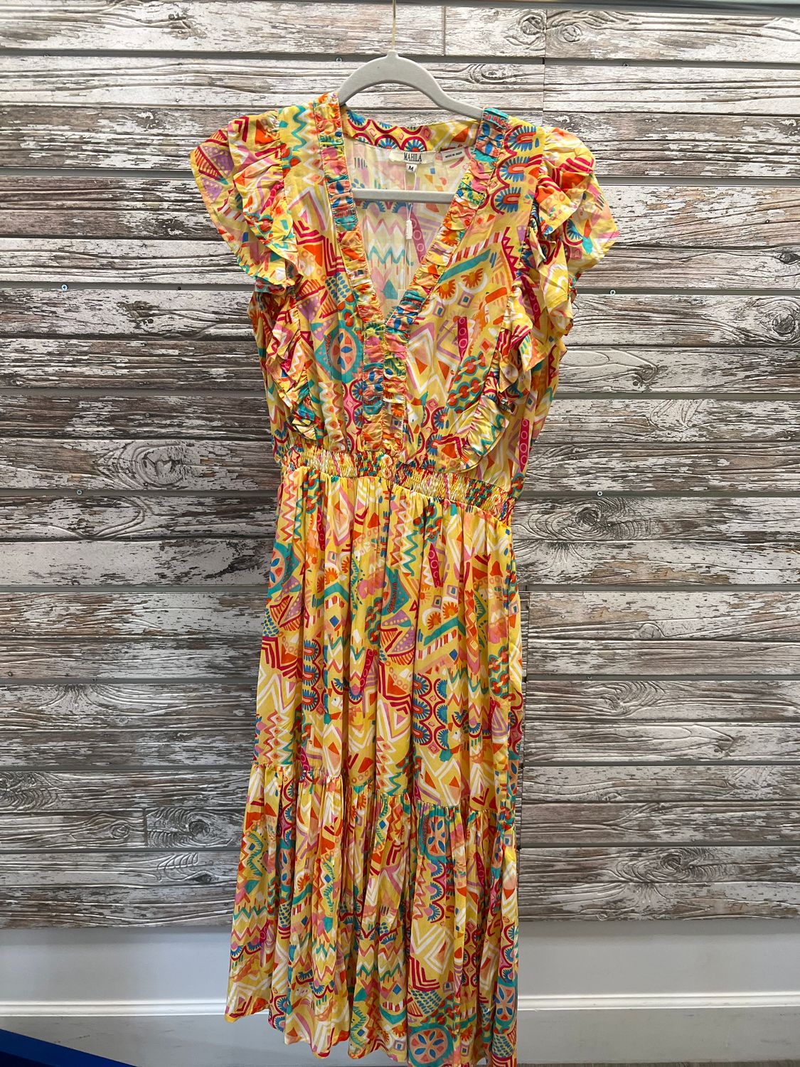 Aztec Printed Midi