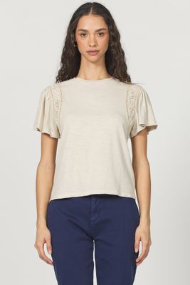 Flutter Sleeve Top