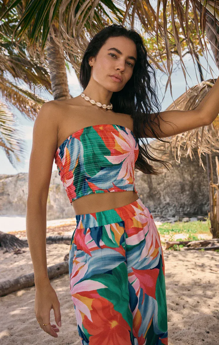 Villa Floral Top