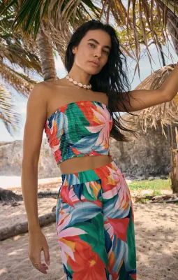 Villa Floral Top