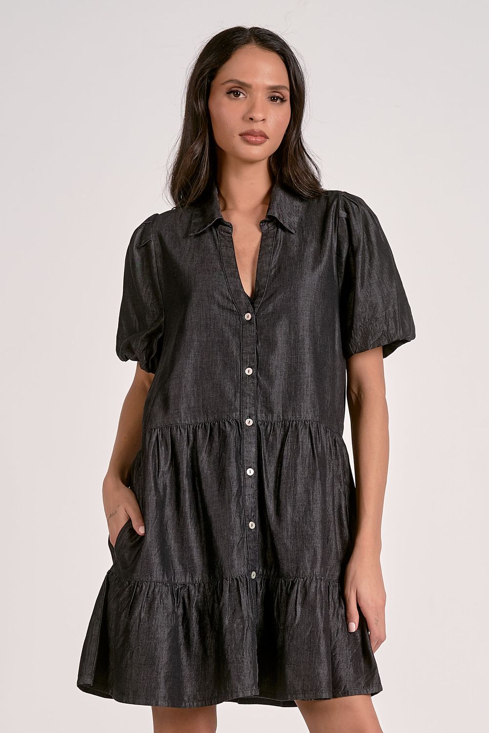 S/S Shirt Dress Mini