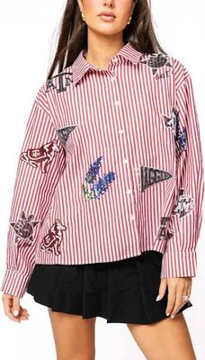 Texas A&amp;M Mini Icon Stripe Top