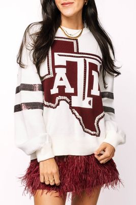 QOS Texas A &amp; M Sweater