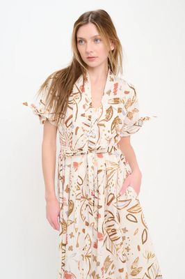 Olive Grove Shirtdress