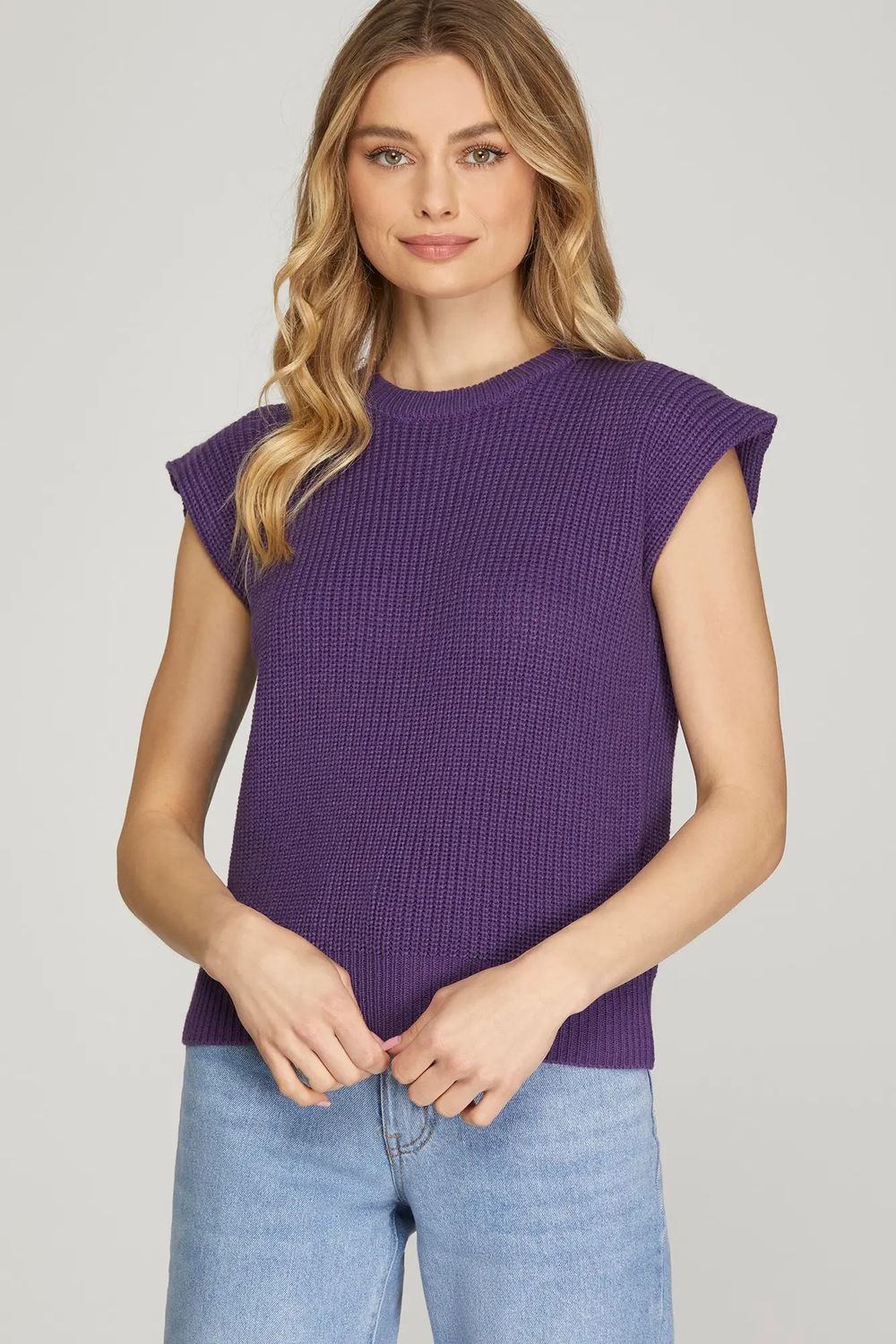 Drop Shoulder Sweater