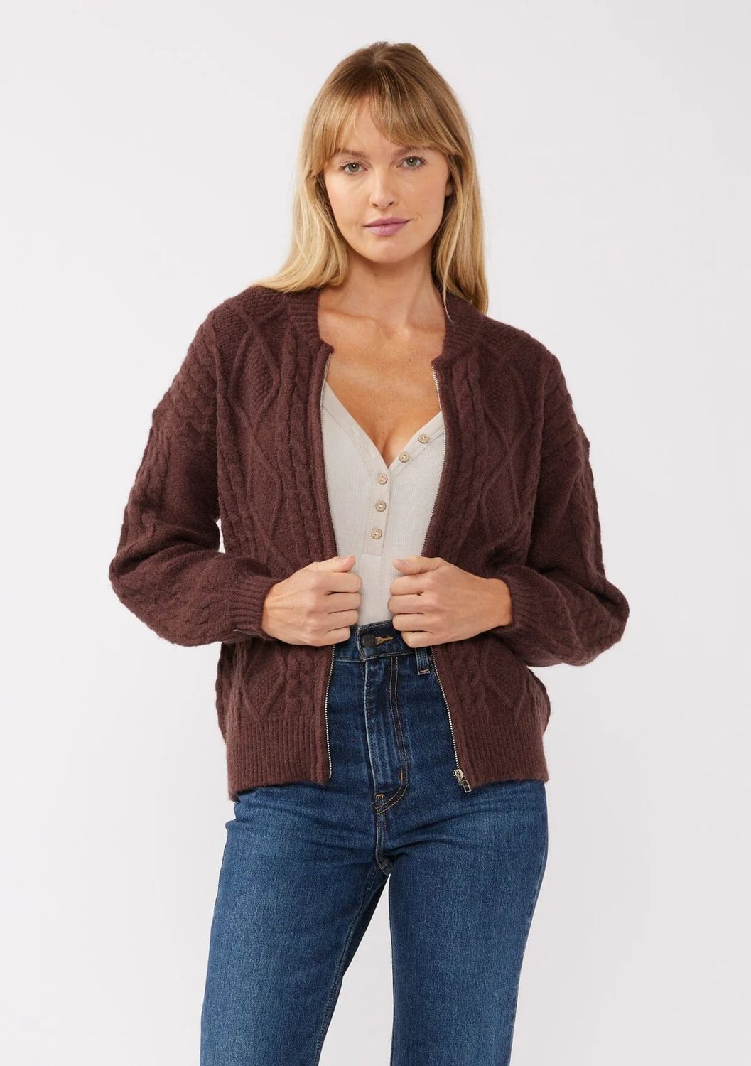 Zip Up Sweater