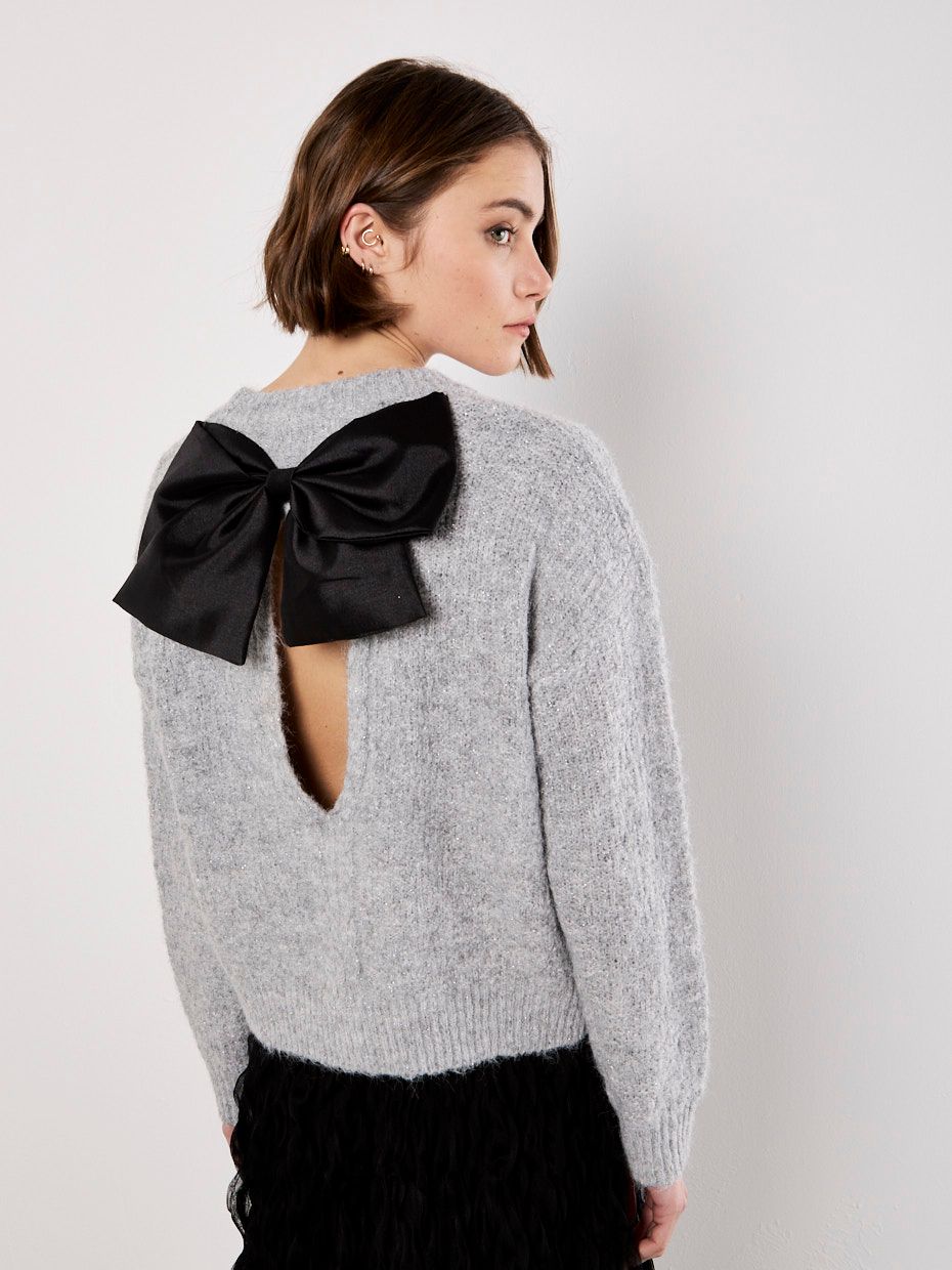 Bow Back Sweater