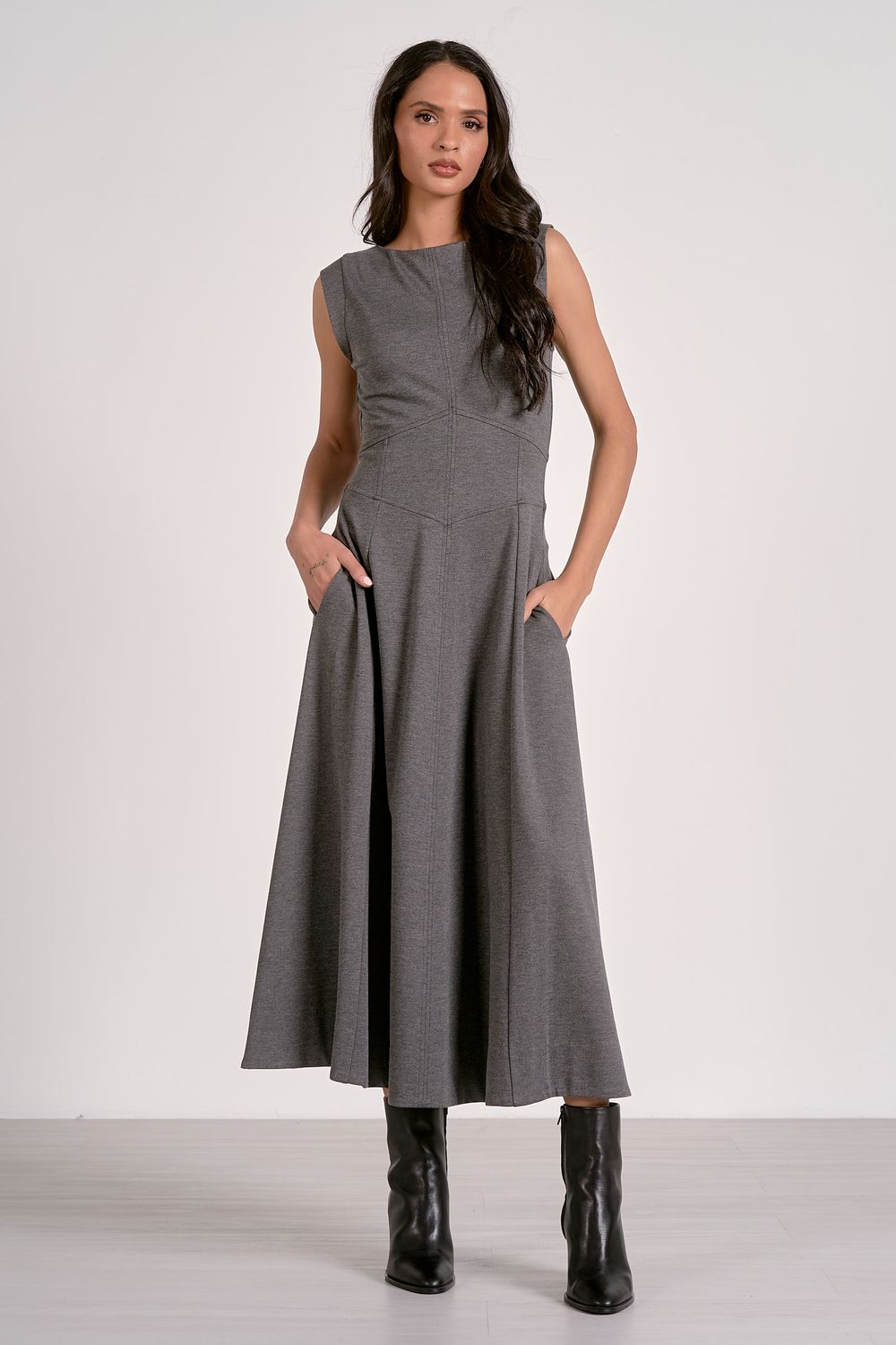 Midi Flare Dress