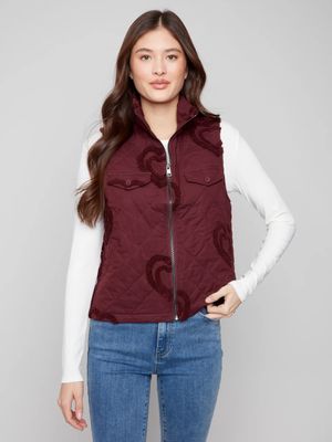 Boucle Quilted Vest