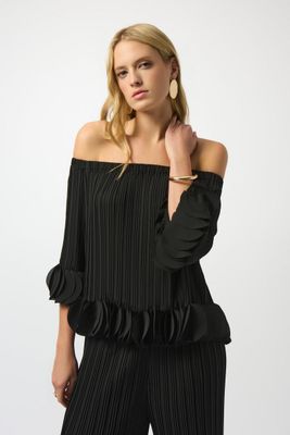 Joseph Ribkoff Pleated Top