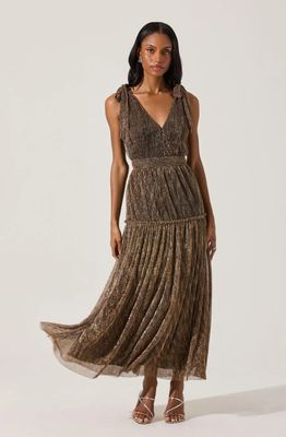 Desma Metallic Dress