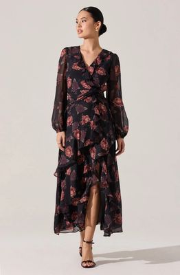 Corrina Floral Ruffle Dress