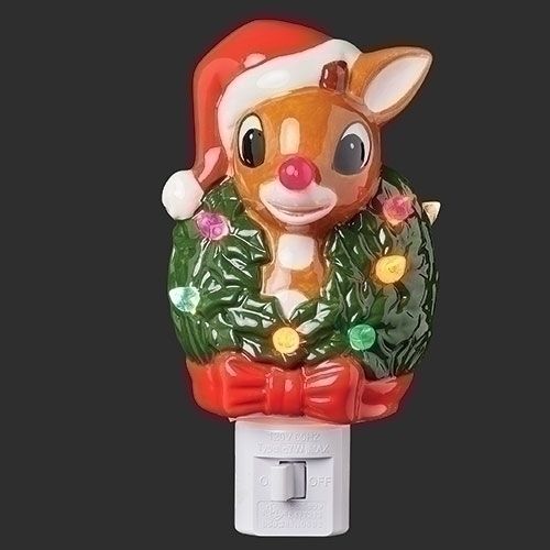 Rudolph Wreath Nightlight