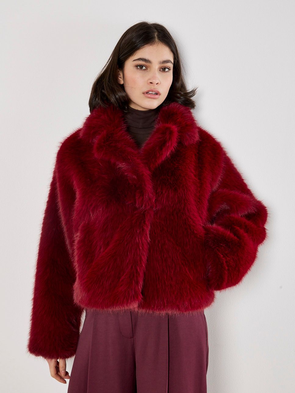Faux Fur Jacket