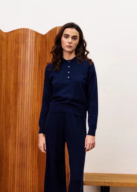 Chedid Bleu Sweater