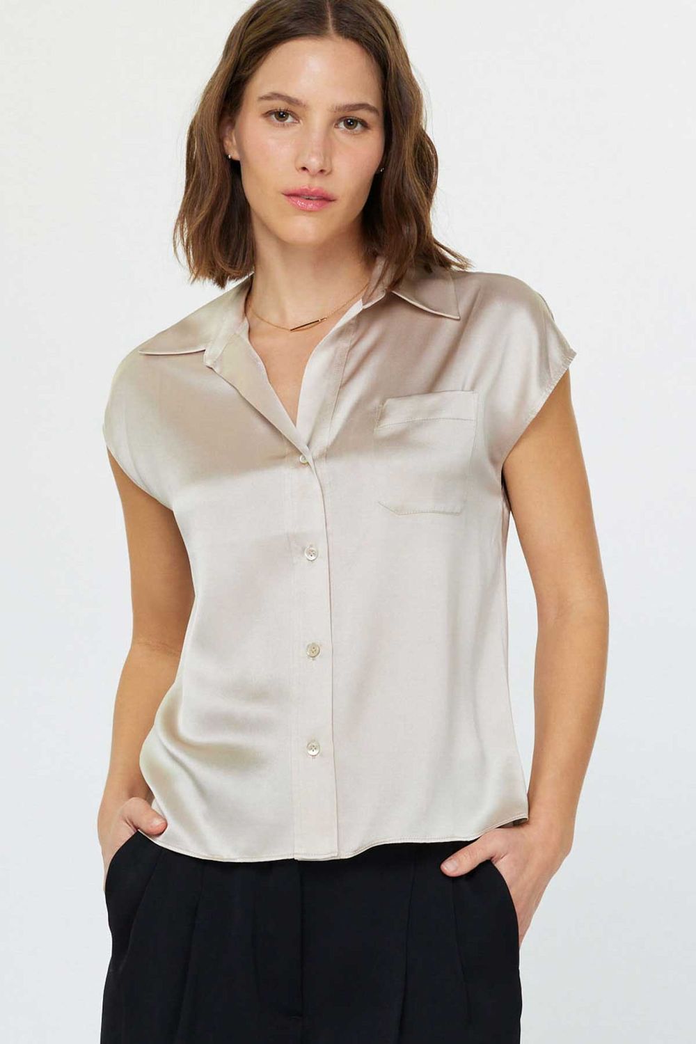 100% Silk Blouse