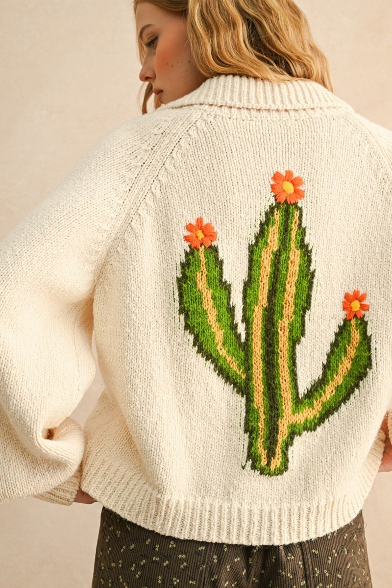 Cactus Cardigan