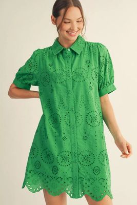 Eyelet Dress