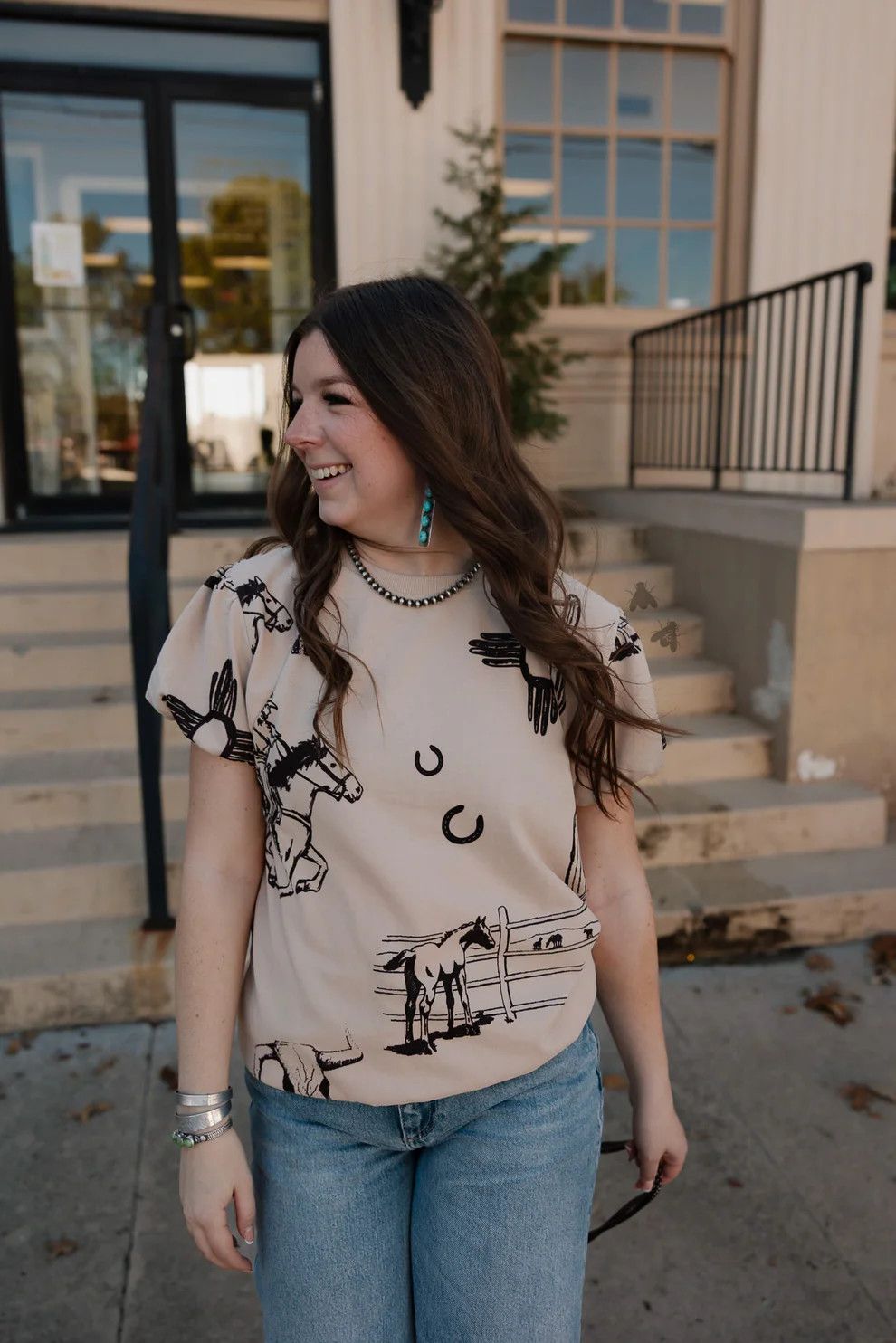 Puff Sleeve Tuscon Tee