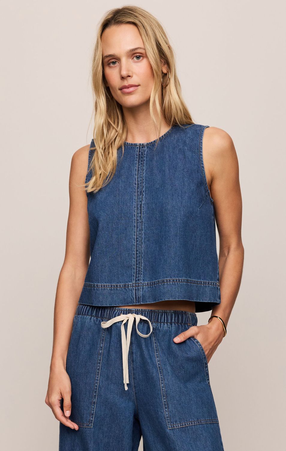 Denim Tank