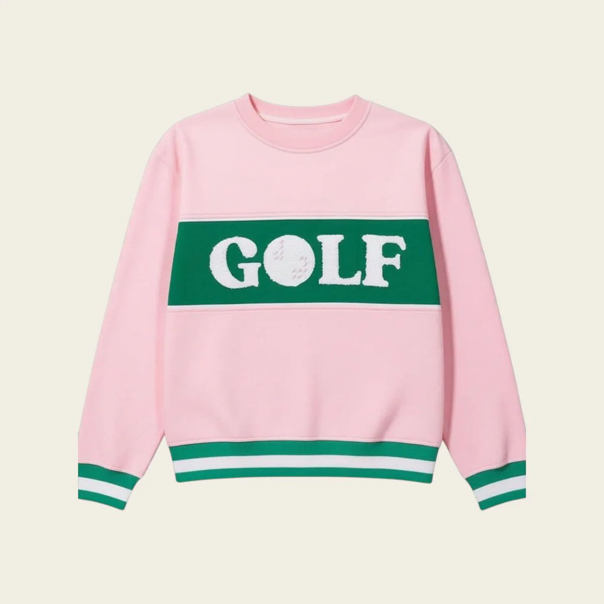 Signature Crew Sweatshirt, Color: Golf, Size: XL