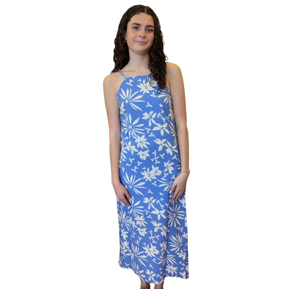 Flower Column Dress