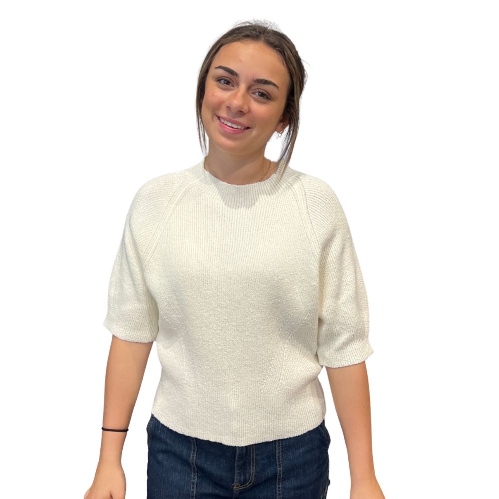 Solid Knit Top