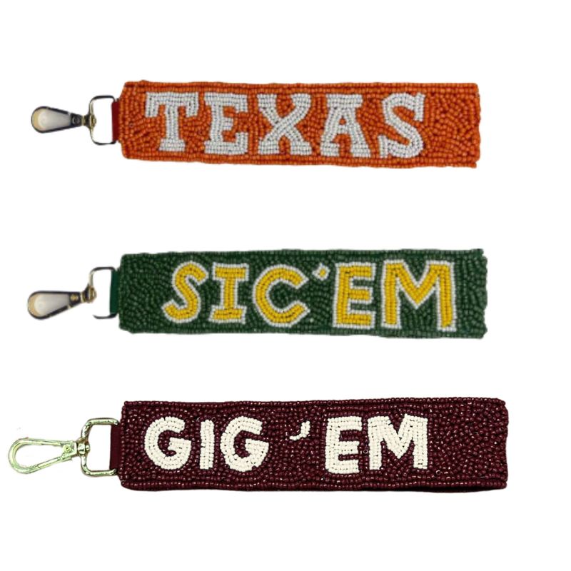Beaded Keychain Strap