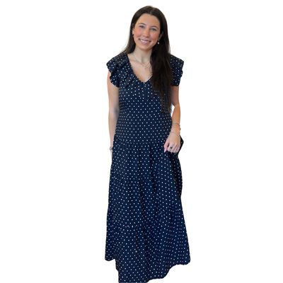Polka Dot Midi Dress