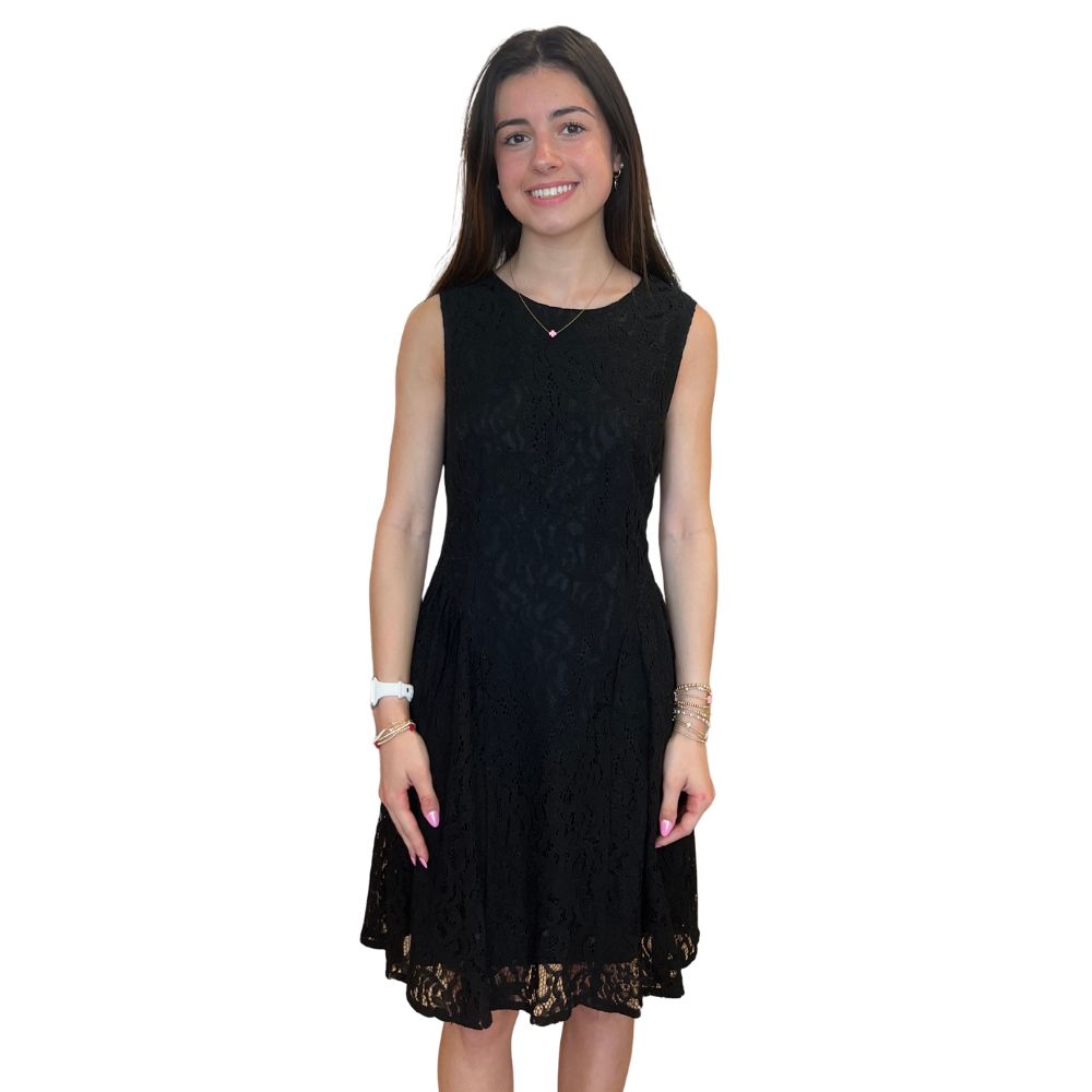 Fit &amp; Flare Lace Mini