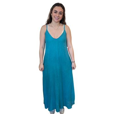 Spag Strap Maxi Dress