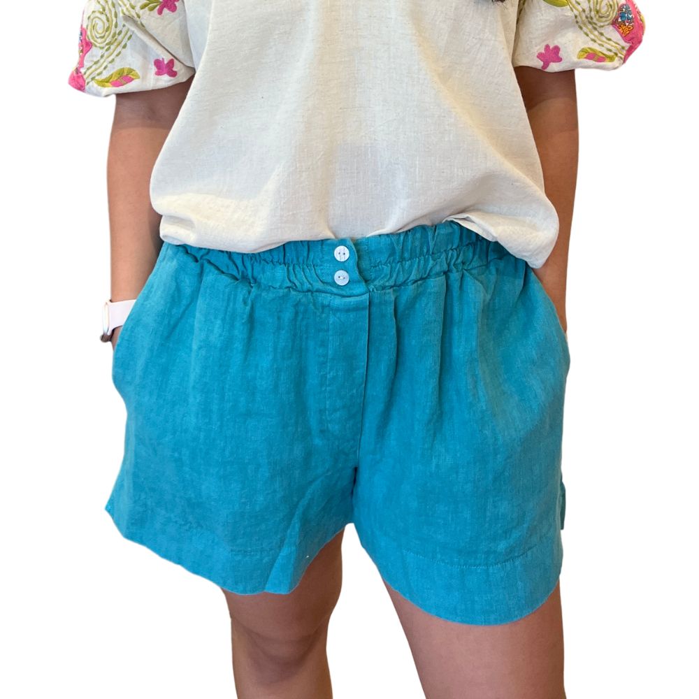 Elastic Waist Shorts