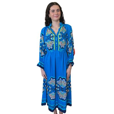 Medallion Print Dress
