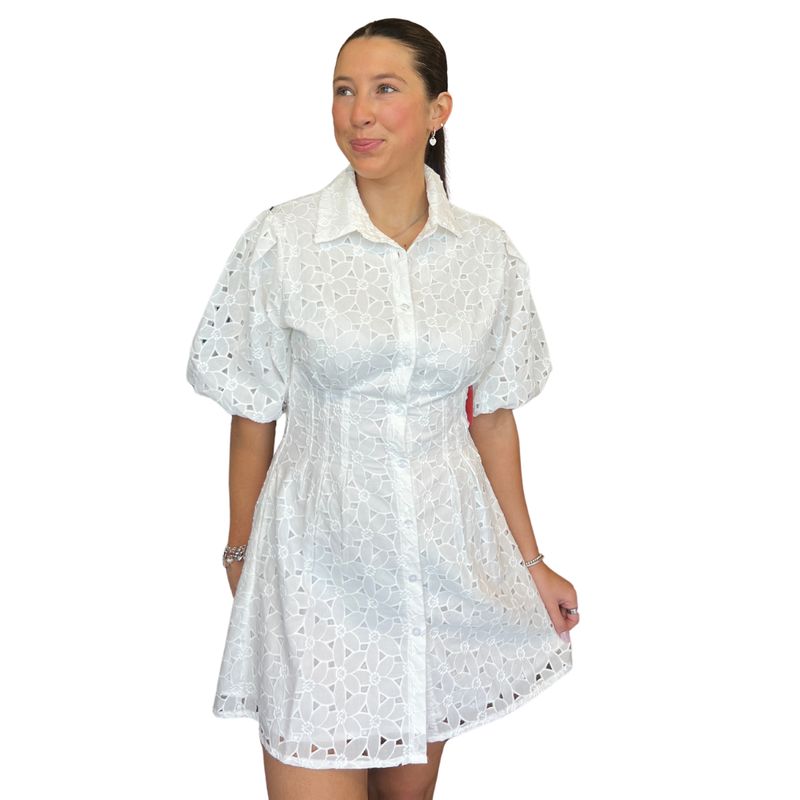 Jacqueline Eyelet Mini