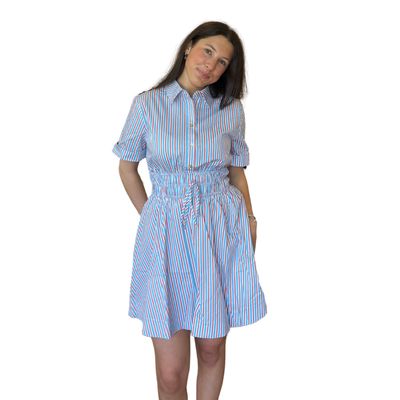 Stripe Button Down Dress