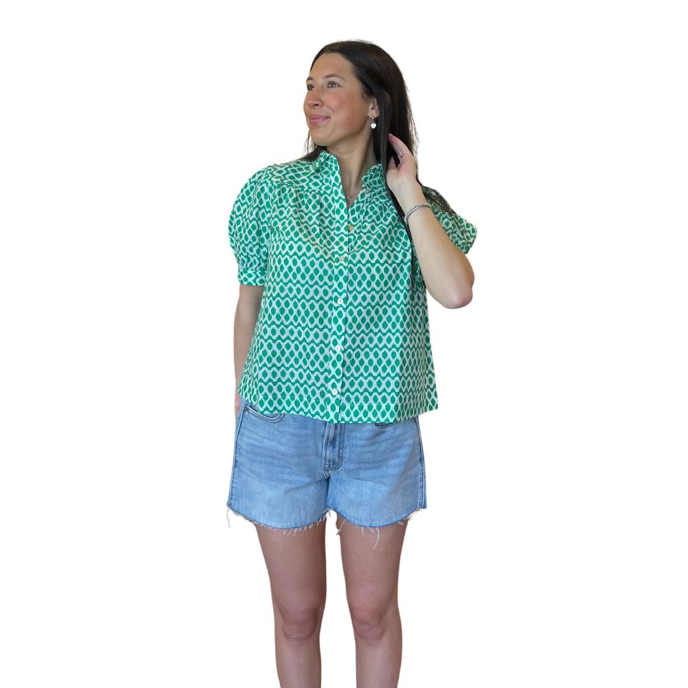 Geo Print Top