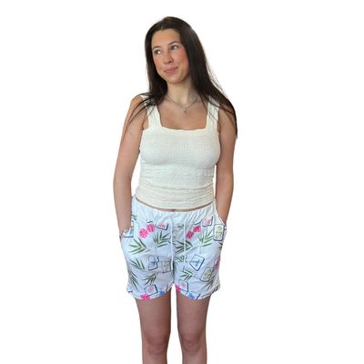 Tropical Mahjong Lounge Shorts