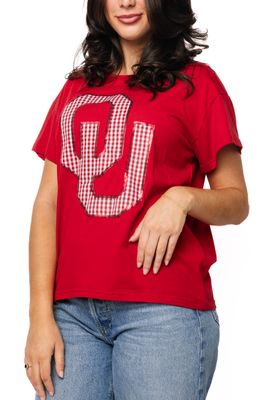 OK Gingham Mascot Tee