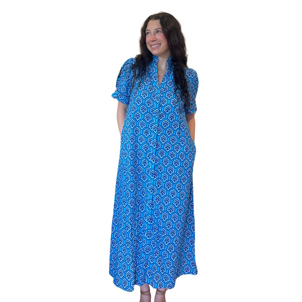 Button Down Midi Dress