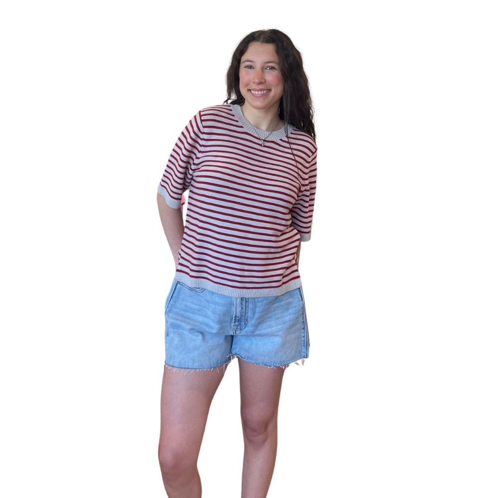 Sweater Tee Stripe