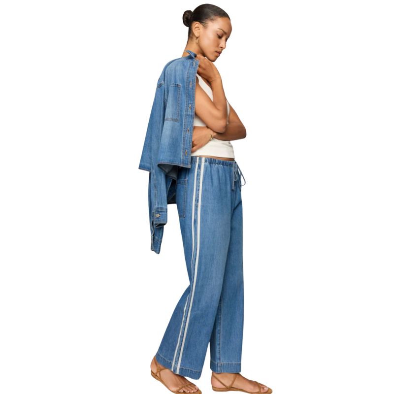 Sidelines Denim Track Pant