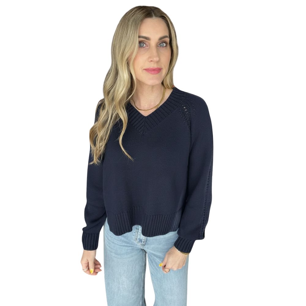 Stratton V Neck Sweater