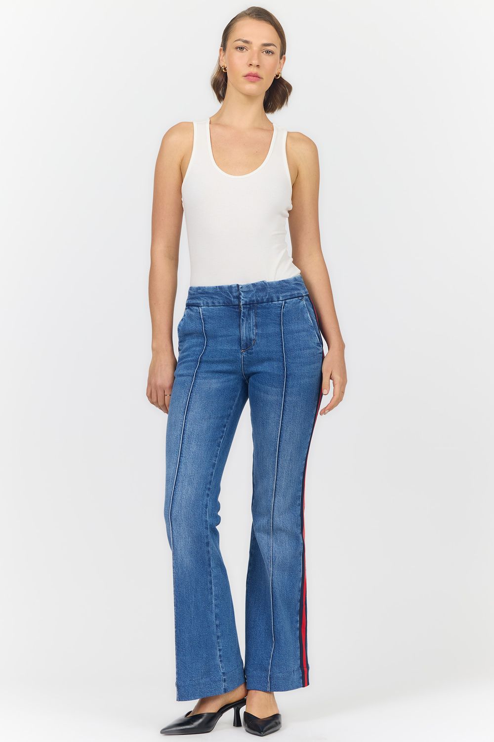 Florence Denim w/ Stripe