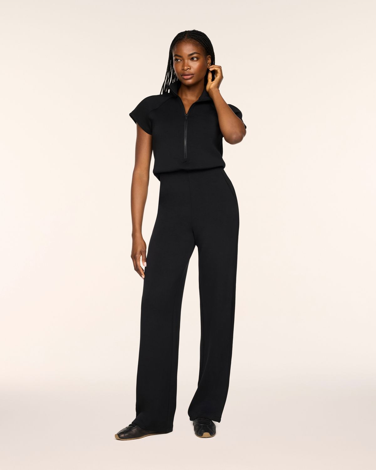 Spanx Pintuck Jumpsuit